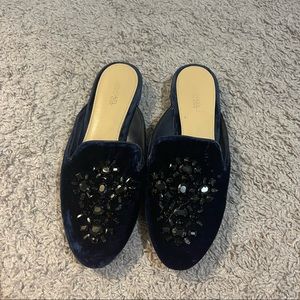 Michael kors navy slides size 7